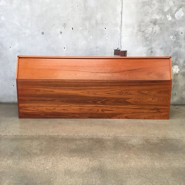 Danish Teak King Headboard By Torring