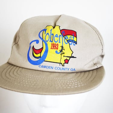 Vintage 1990s Sober Fest Hat 