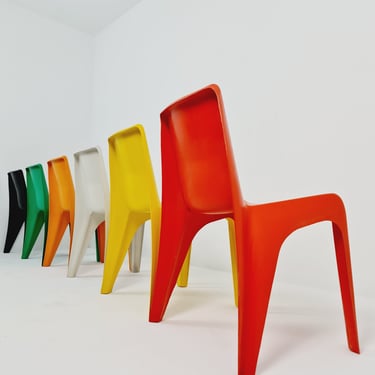 Space age Bofinger BA1171 chair by Helmut Bätzner, 1970s 