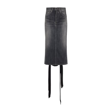 Balenciaga Lace Up Mini Skirt Women