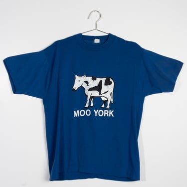 &quot;Moo York&quot; Cow Tee (XL)