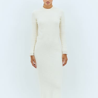 Jil Sander Women Wool Knit Midi Dress