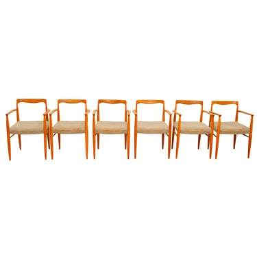 Scandinavian style dining chairs by Sedláček & Vyčítal, Czechoslovakia, 1970s 