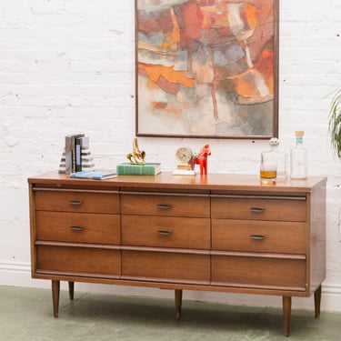 Vintage Mid Century Dresser by Bassett Furniture