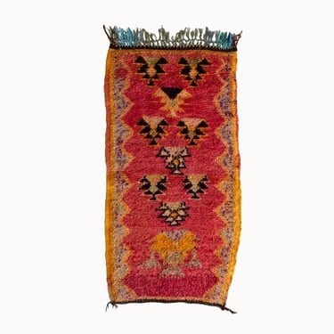 Vintage Moroccan Taznakht Rug | 2'3" x 4'5"