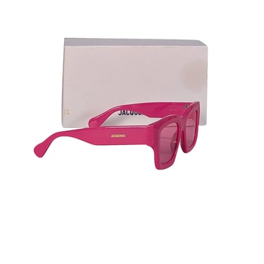 Jacquemus - Hot Pink Square Sunglasses