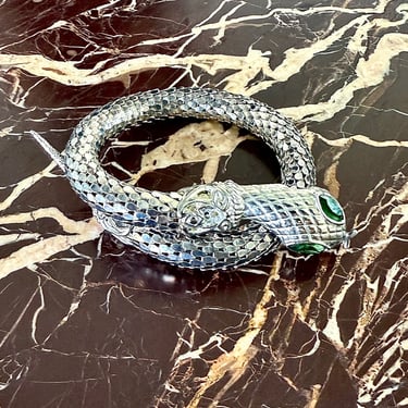 Emerald Eyes Snake Bracelet