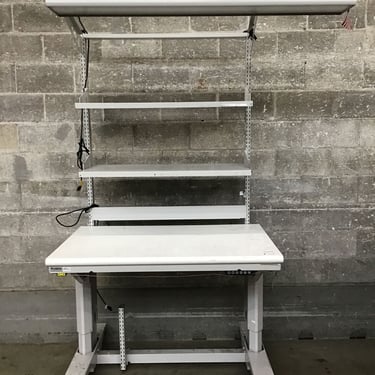 Deluxe Adjustable Height Work Table (Seattle)