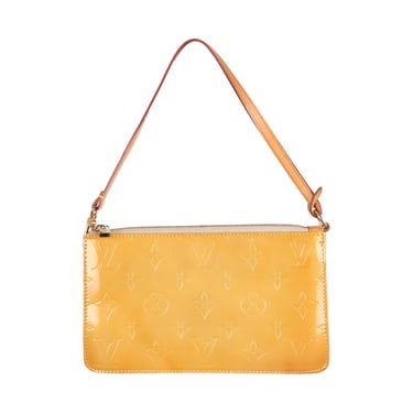 Louis Vuitton Yellow Vernis Shoulder Bag