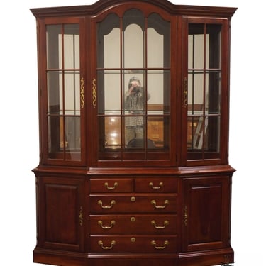 PENNSYLVANIA HOUSE Solid Cherry Traditional Style 64" Buffet w. Lighted Display China Cabinet 