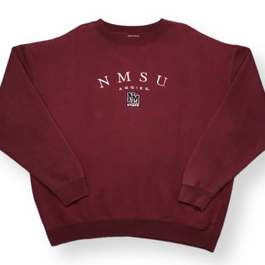 Vintage 90s New Mexico State University Aggies Embroidered Collegiate Style A Leaking Faucet Denver CO