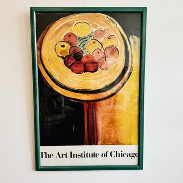 Framed AIC Matisse 'Apples' Poster