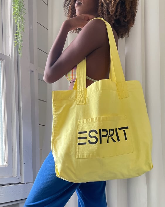 Vintage esprit canvas bag sale