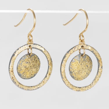 Sample Sale - Large Sun Centric Earrings