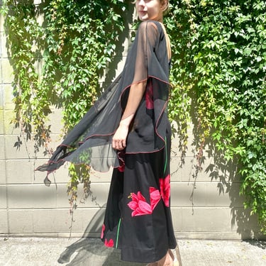 Nature Song Flowy &amp; Floral 70s Maxi