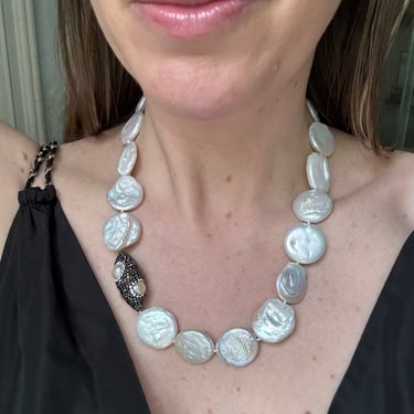 Genuine Baroque Pearl Necklace