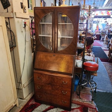 Rare Art Deco Drop Front Secretary Desk. 30