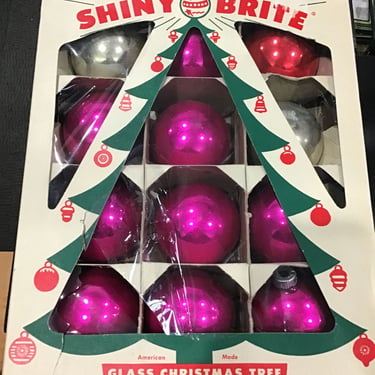 Vintage Shiny Brite Ornaments (Seattle)