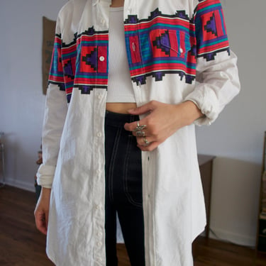 Vintage 90’s Roper Western Button-Up Long Sleeve Shirt 