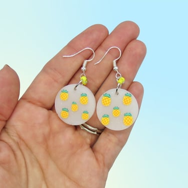 Pineapple Earrings Summer Fruit Drop Dangle Earring 