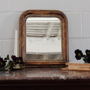 turn of the century french "petite" louis philippe mirror