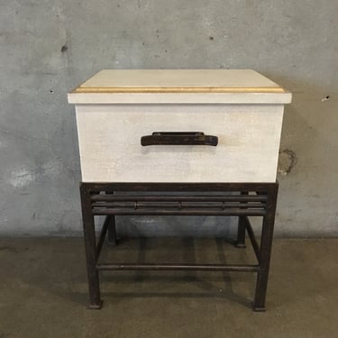 Campaign Style Trunk Side Table