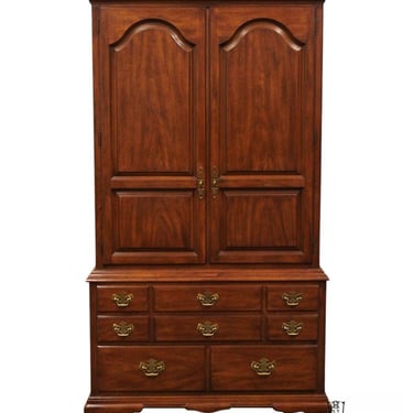DREXEL FURNITURE Solid Walnut Coventry Manor Collection 40" Clothing Armoire 137-440-2 