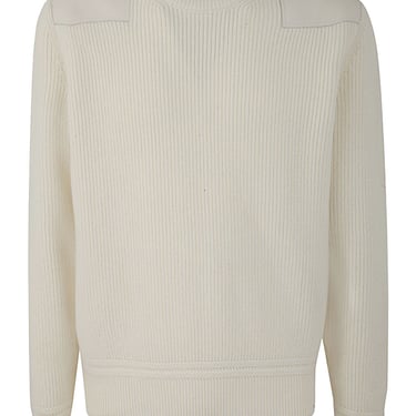 Zegna Men Wool And Cashmere Crew Neck