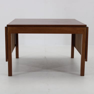 1960s Danish Teak Drop-Leaf Coffee Table / Mid-century / 