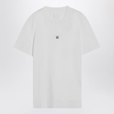 Givenchy White T-Shirt With 4G Logo Men