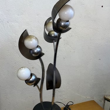 Sonneman floral lamp