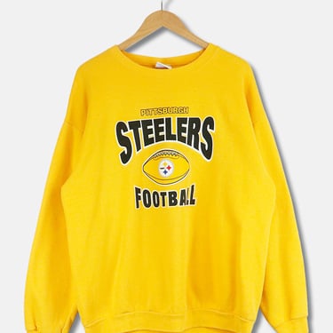 Vintage NFL Yellow Pittsburgh Steelers Sz XL