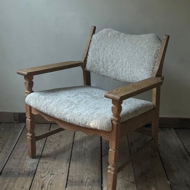 Henning Kjaernulf Lounge Oak Chair 