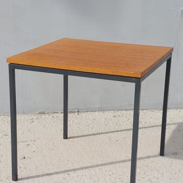 Vintage Industrial Side Table/Stol Kamnik/Designer Side Table/MCM Industrial Side Table/Vintage Side Table/Industrial Style/Yugoslavia/70's 