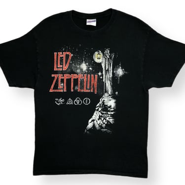Vintage 2007 Led Zeppelin “Stairway to Heaven” Promotional Rock & Roll Graphic Band T-Shirt Size Large 