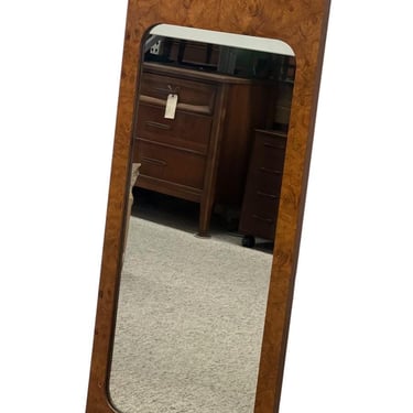 Free Shipping Within Continental US - Vintage Mid Century Modern  Burl Wood Wall Mirror by Milo Baughman for Lane, 1970s 