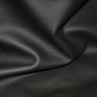 Black leather for Lounge Chair
