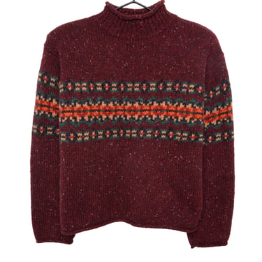 Classic Fair Isle Wool Sweater