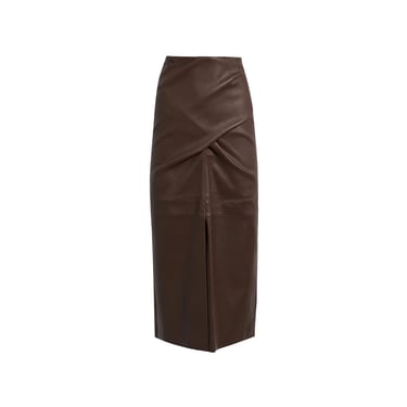 Brunello Cucinelli Leather Skirt Women