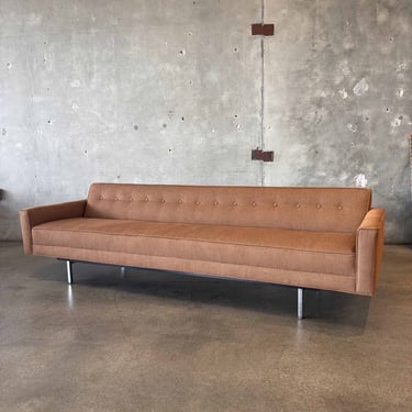 1980s Custom George Nelson &quot;0693&quot; Sofa Built For Hollywood Studio