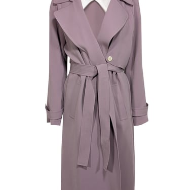 Theory - Lavender Trench Coat Sz L