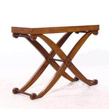 Henredon Walnut Console Table 