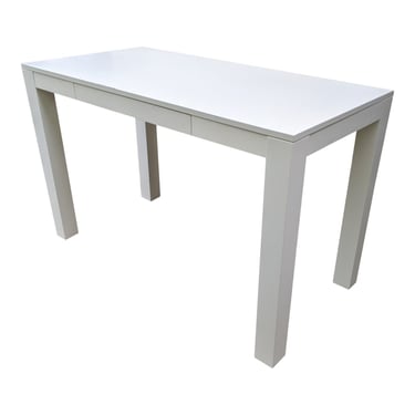COMING SOON - West Elm Parsons Desk in White