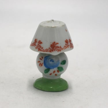 vintage Miniature Ceramic Lamp Made in Japan 