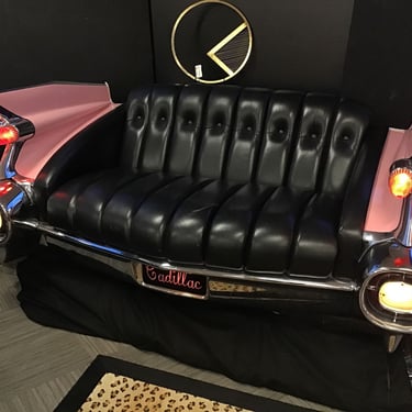 Iconic Pink Cadillac Sofa (Seattle)