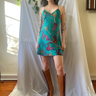 90s Silk Slip Dress / Victoria's Secret Silk Lingerie Nightie 