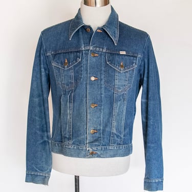 1970s Men's Denim Jacket Cotton Sedgefield M 