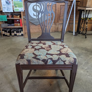 Painted Wood Dining Chair 20 x 37.5 x 19