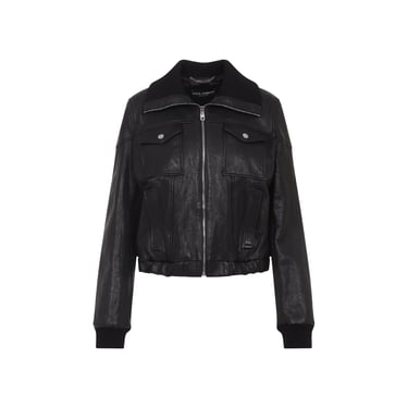 Dolce &amp; Gabbana Leather Jacket Women