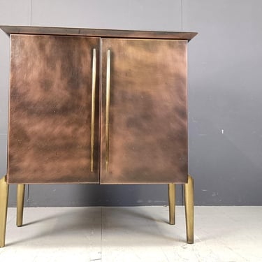 Post modern bar cabinet by Belgochrom, 1980s - mid century bar cabinet - vintage bar cabinet - hollywood regency bar cabinet 